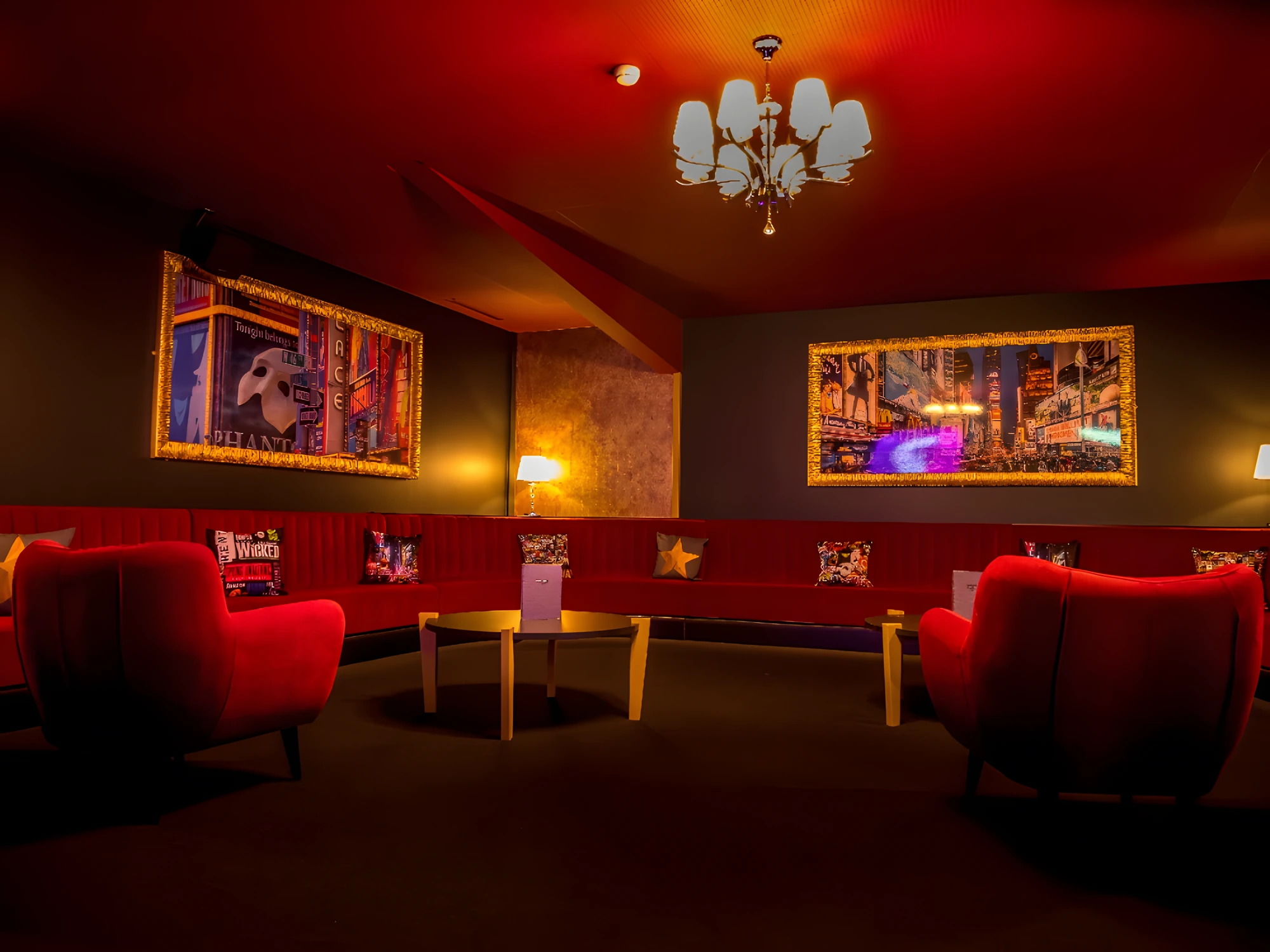 Salon lounge du Magic Parc