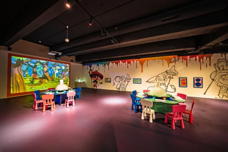 Dessin animé im Magic Parc