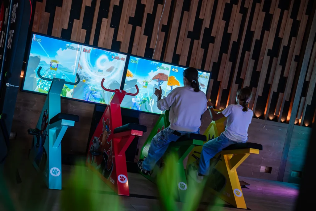 Vélos interactifs at Magic Parc in Rennaz